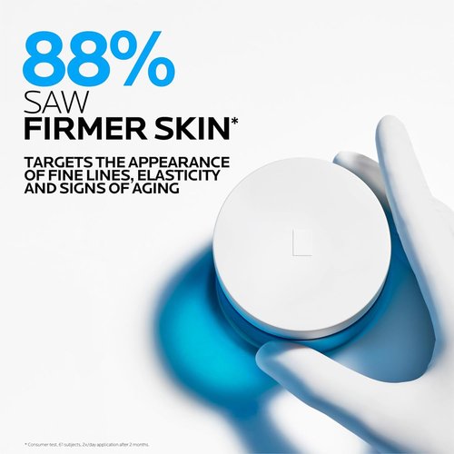 La Roche-Posay Hyalu B5 Anti-Aging Face & Neck Cream - Firming Moisturizer with 3 Types of Hyaluronic Acid, 72hr Hydration, Fragrance-Free, 1.7fl oz