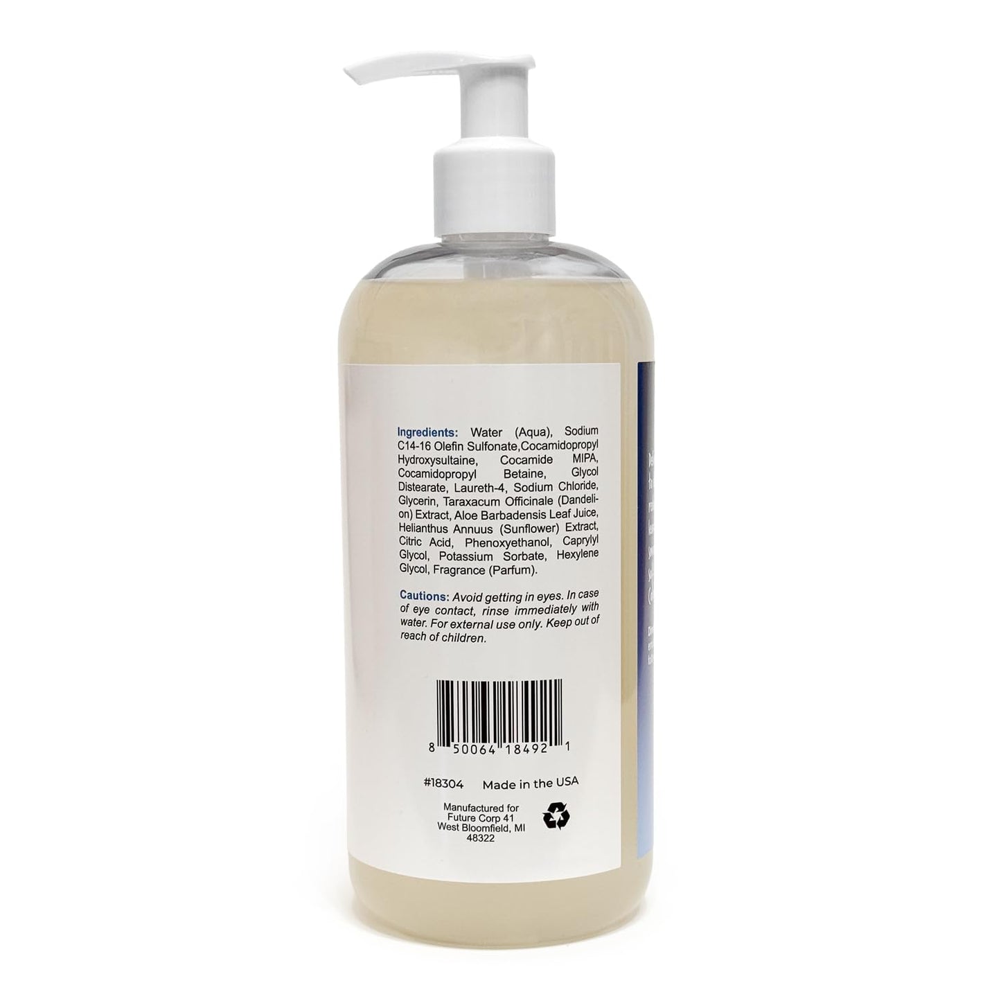 Skiennix Hydrating Shampoo - Sulfate Free, Paraben Free, Vegan Formula | 16 oz