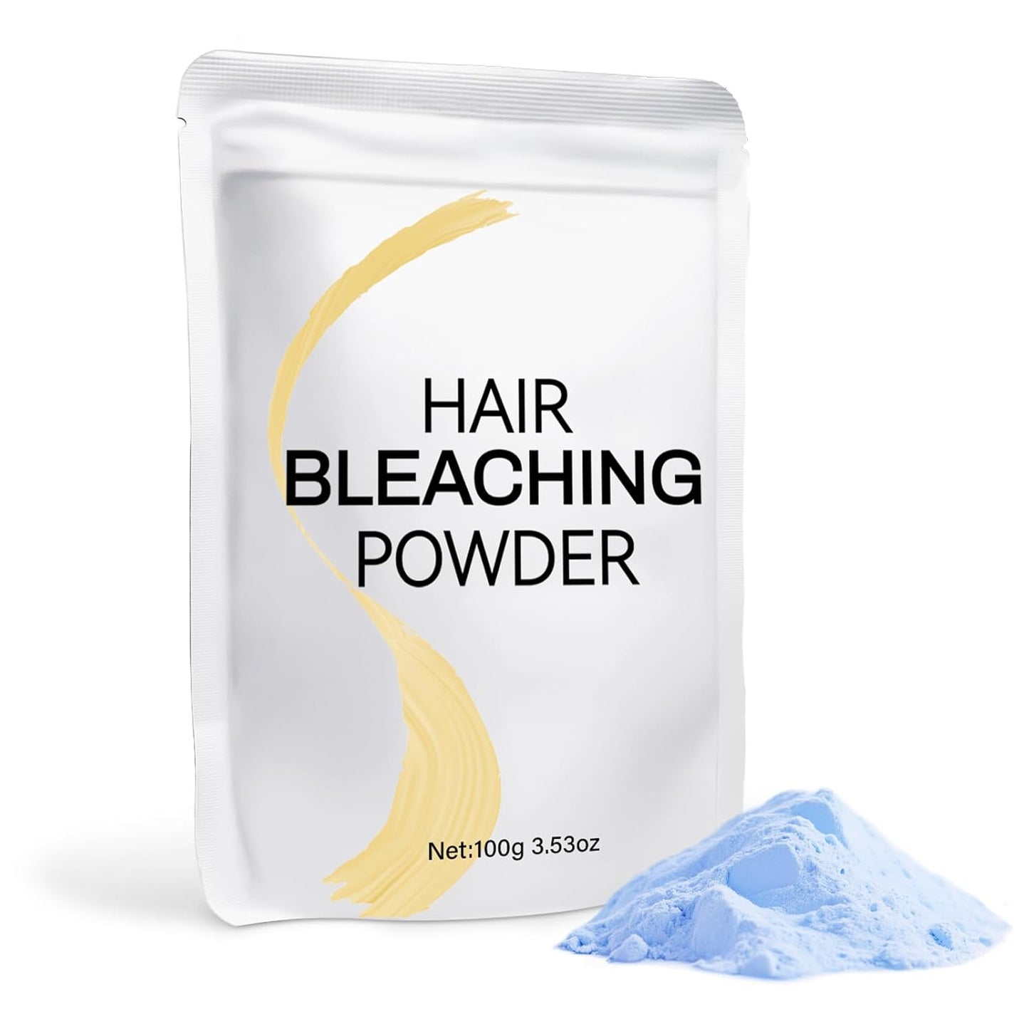 Skiennix Hair Bleach Powder - Professional Lightening Formula | Gentle & Strong, 100g for DIY Blonde Highlights