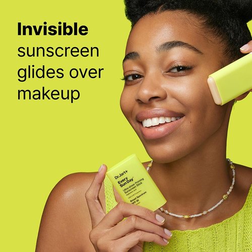 Dr.Jart+ Invisible Priming Sunscreen Stick SPF 40 - Hyaluronic Acid Formula | Travel Size, 0.67 Ounce