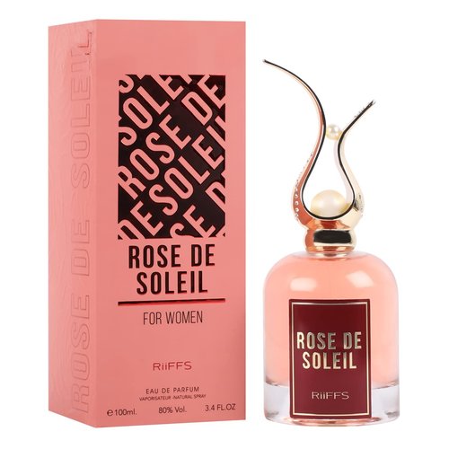 Riiffs Perfumes Rose De Soleil Eau De Parfum Spray - Elegant Floral Fragrance for Women | 3.4 Ounce