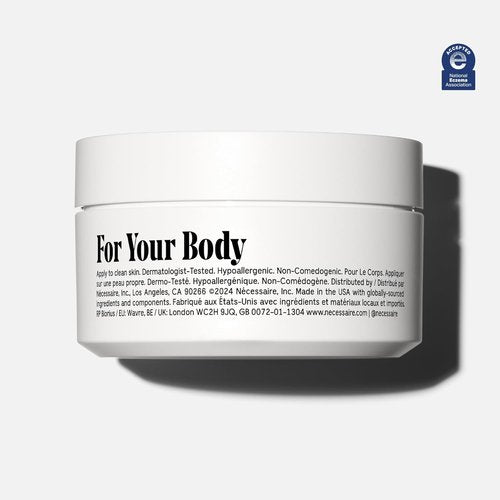Nécessaire The Body Cream - Rich Barrier Repair With 5% Niacinamide & 5 Essential Ceramides | 200 ml / 6.8 fl oz