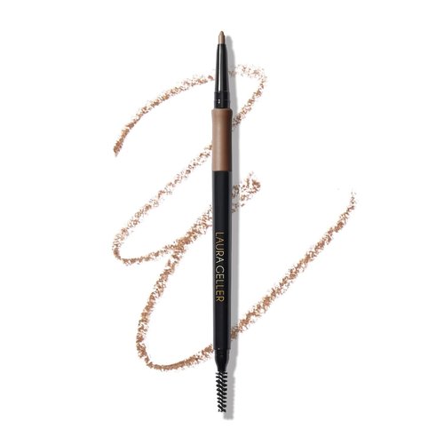 Laura Geller New York INKcredible Waterproof Brow Pencil - Long-Lasting Eyebrow Filler with Spoolie Brush (01 Blonde)