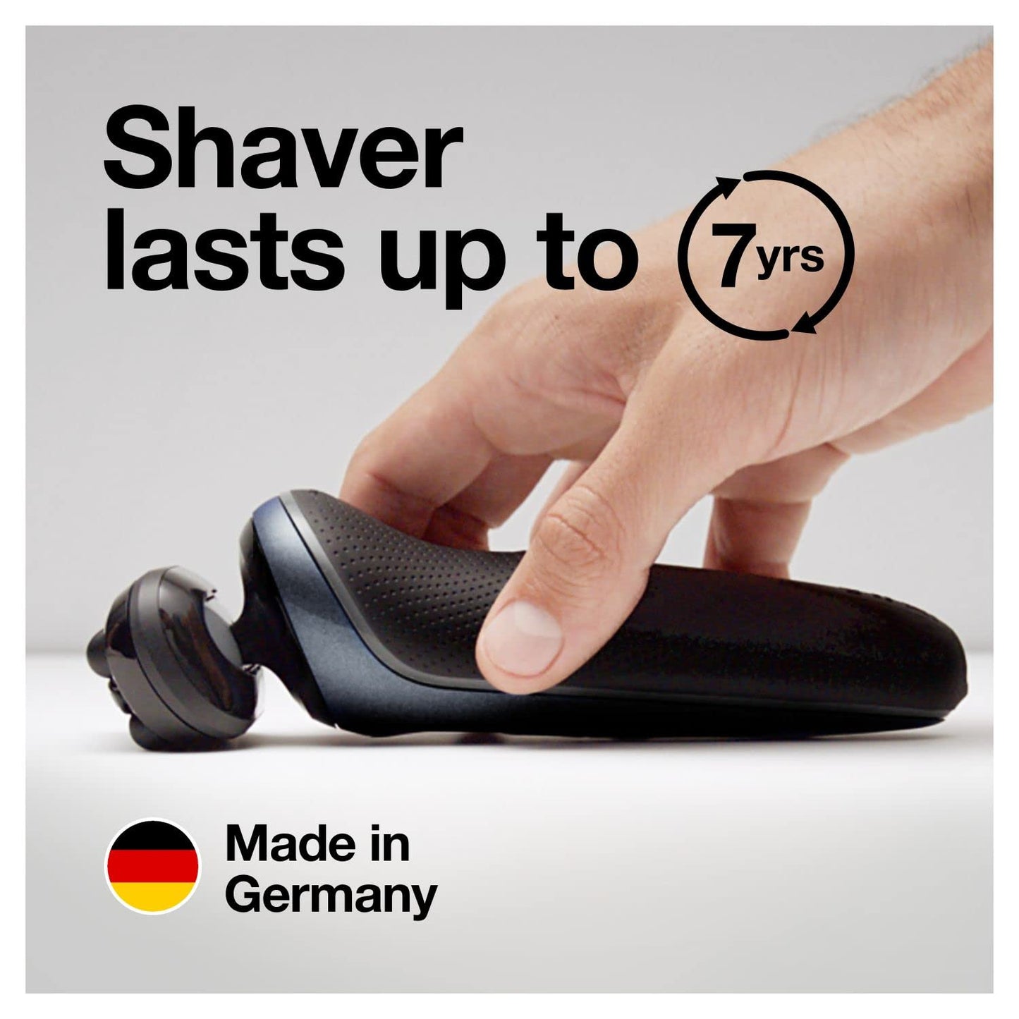 Braun Series 6 6075cc Electric Shaver with SmartCare Center and Precision Trimmer, Wet & Dry, Rechargeable, Cordless Foil Shaver, Black