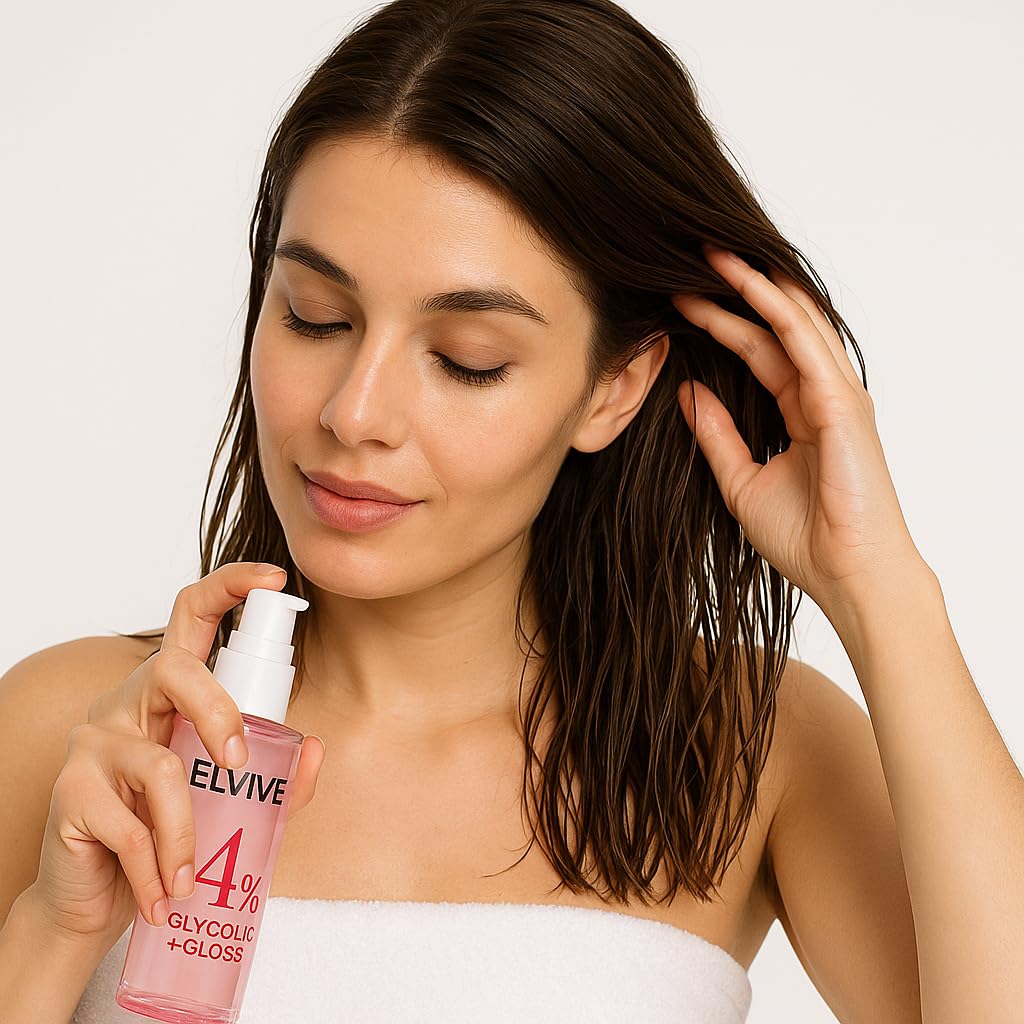 Skiennix Gloss-Enhancing Hair Serum - Lightweight Leave-In Formula for All Hair Types | 4.4 fl oz
