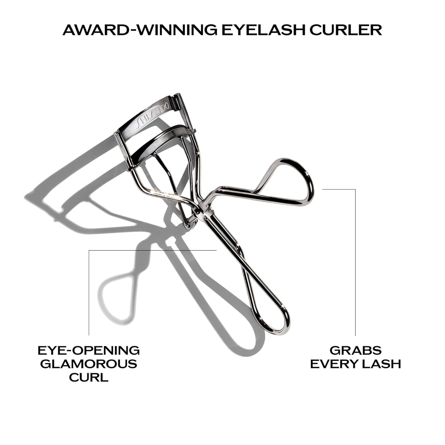 Shiseido Eyelash Curler - Gentle Crimping & Curling for Stunning Eye-Framing Lashes - Includes Replacement Pad
