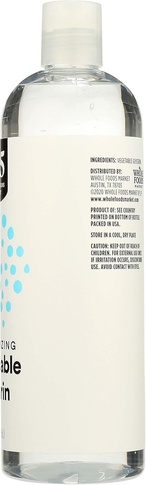 365 by Whole Foods Market - Moisturizing Vegetable Glycerin for Soft Skin | 16 Fl Oz