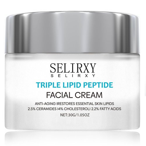 Nodfens Triple Lipid Peptide Cream - Anti-Aging Moisturizer for Radiant, Smooth Skin - Advanced Recovery Formula