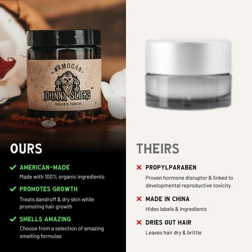 Johnny Slicks Oil Based Hair Pomade