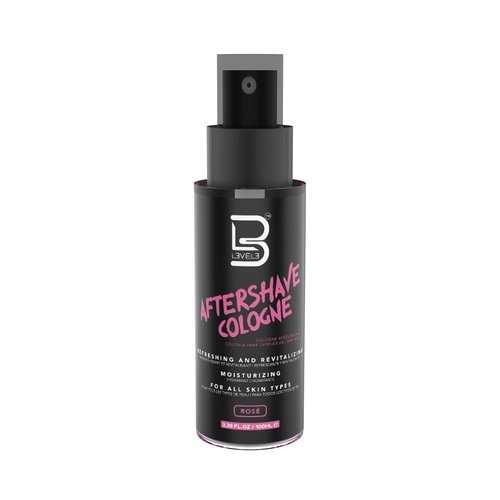 L3 Level 3 After Shave Spray Cologne - Moisturizing Formula for Soft, Refreshing Skin - Rose, Small
