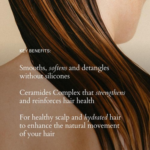 RŌZ Foundation Conditioner - Nourishing Formula for All Hair Types | Hydrating Ceramides & Pea Peptides | 10.1 oz / 300 mL