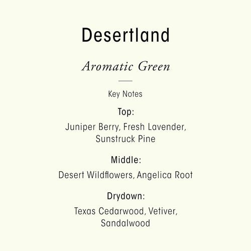 Desertland Nourishing Hand Crème - Hydrating Formula for Soft Skin | 3.4 oz