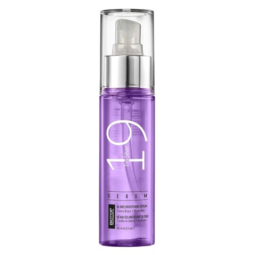 Biotop Professional 19 Pro Silver Hair Oil - Lightweight Heat Protection & Frizz Control for Platinum Blonde - 2.2 oz with Vitamin E & Sunflower Seed Oil