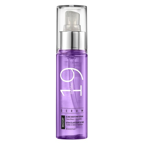 Biotop Professional 19 Pro Silver Hair Oil - Heat Protection, Frizz Control & Split End Repair for Platinum Blonde Hair - Lightweight, Non-Greasy Formula with Vitamin E & Sunflower Seed Oil (2.2 oz)