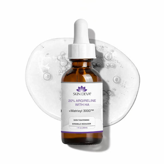 SKIN DEVA 20% Argireline Serum - Deep Wrinkle Reducer with Matrixyl 3000 & Hyaluronic Acid for Youthful Skin