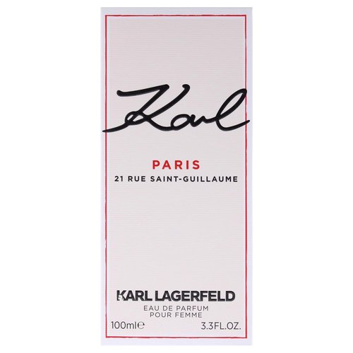 KARL LAGERFELD Paris 21 Rue Saint-Guillaume Women's EDP Spray - 3.3 oz Fragrance