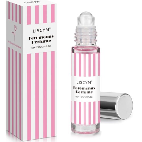 Liscym Pheromones Perfumes for Women, Long-Lasting Roll-On Perfume Travel Size Fragrance Oil with Feromonas to Attract Men,Samples (15 ml)