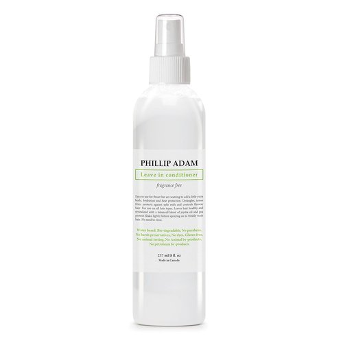 Phillip Adam Leave-In Conditioner Spray | Fragrance-Free Detangler for All Hair Types - 8 fl. oz