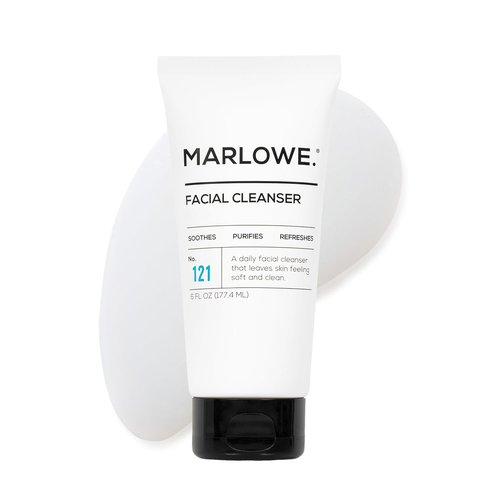 Marlowe. No. 121 Facial Cleanser - Daily Men's Face Wash with Natural Extracts & Antioxidants | 6 oz
