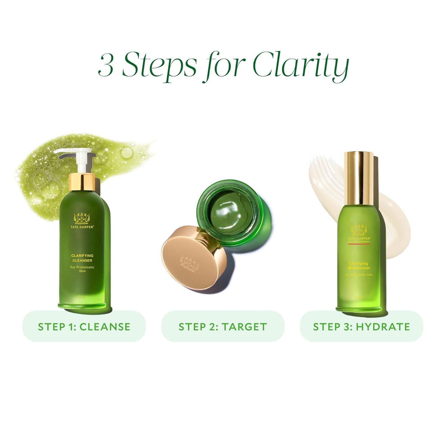 Tata Harper Clarifying Mask - BHA Exfoliating Face Mask for Blemishes | Natural Skincare, 30ml