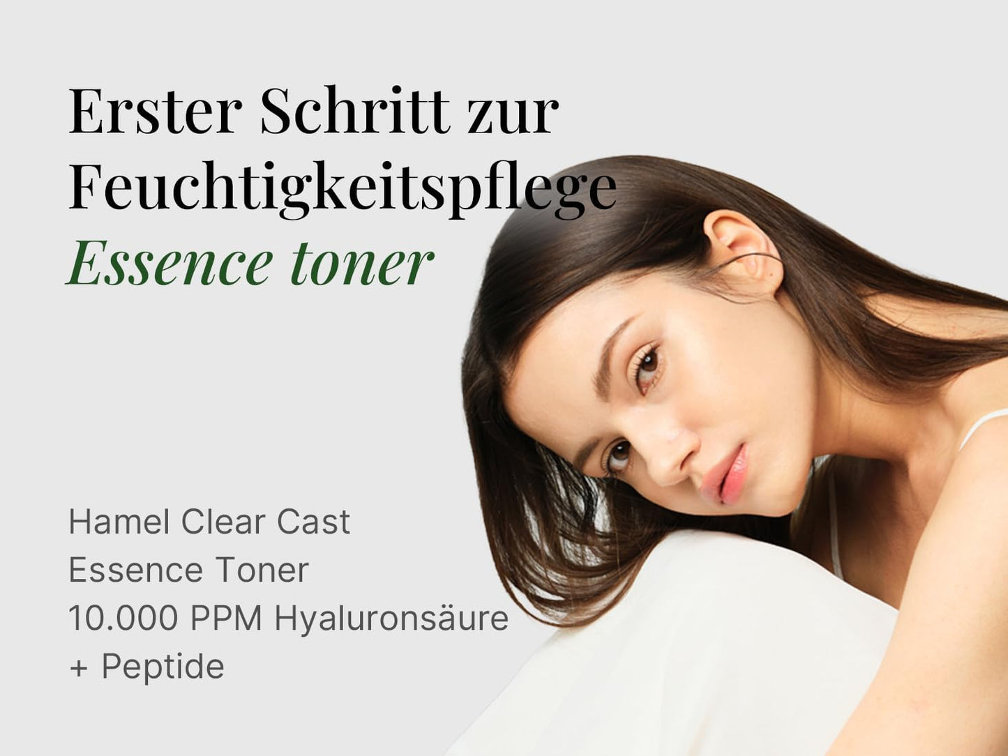 HAMEL Glow 12GF Hyal Essence Toner - Cooling & Moisturizing Booster for Pore Tightening | 6.76 fl. oz.