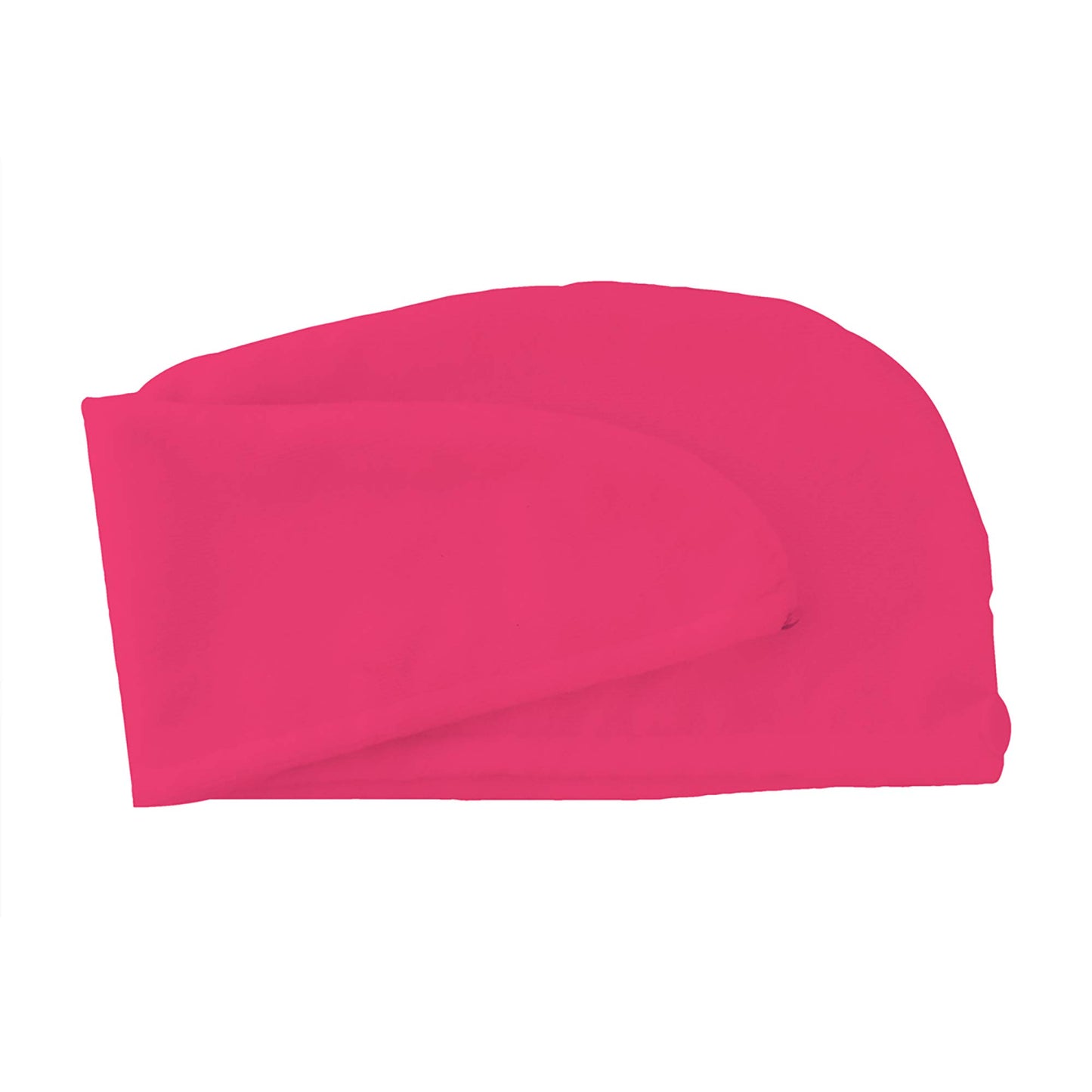 Studio Dry Super Absorbent Hair Towel Turban Wrap, Pink/Black