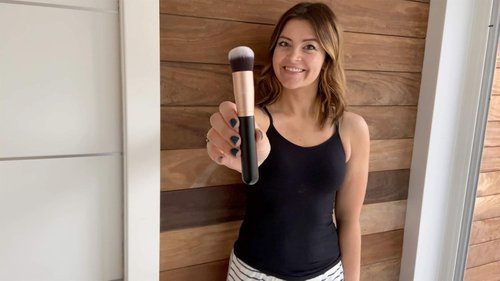 Bronze Tan Self Tanning Brush - Kabuki Applicator for Flawless Sunless Tan - Perfect for Face