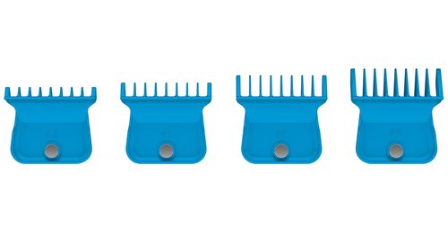 GAMMA+ Magnetic Hair Trimmer Guards - Set of 4 for GAMMA+ & StyleCraft Blades (41mm)