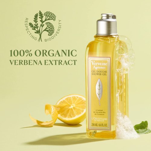 L'OCCITANE Daily Foaming Body Wash - Gently Cleanses & Moisturizes All Skin Types | Eco-Friendly & Vegan