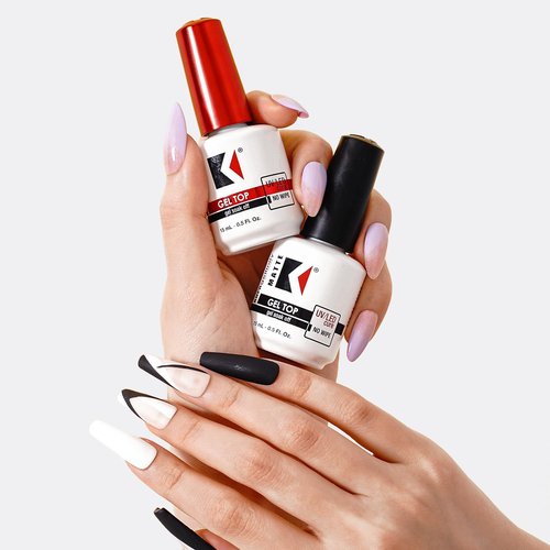 KUPA GelFinity Gel Top Coat - No-Wipe High Gloss Shine & Chip-Resistant Sealer | 0.5 Fl Oz