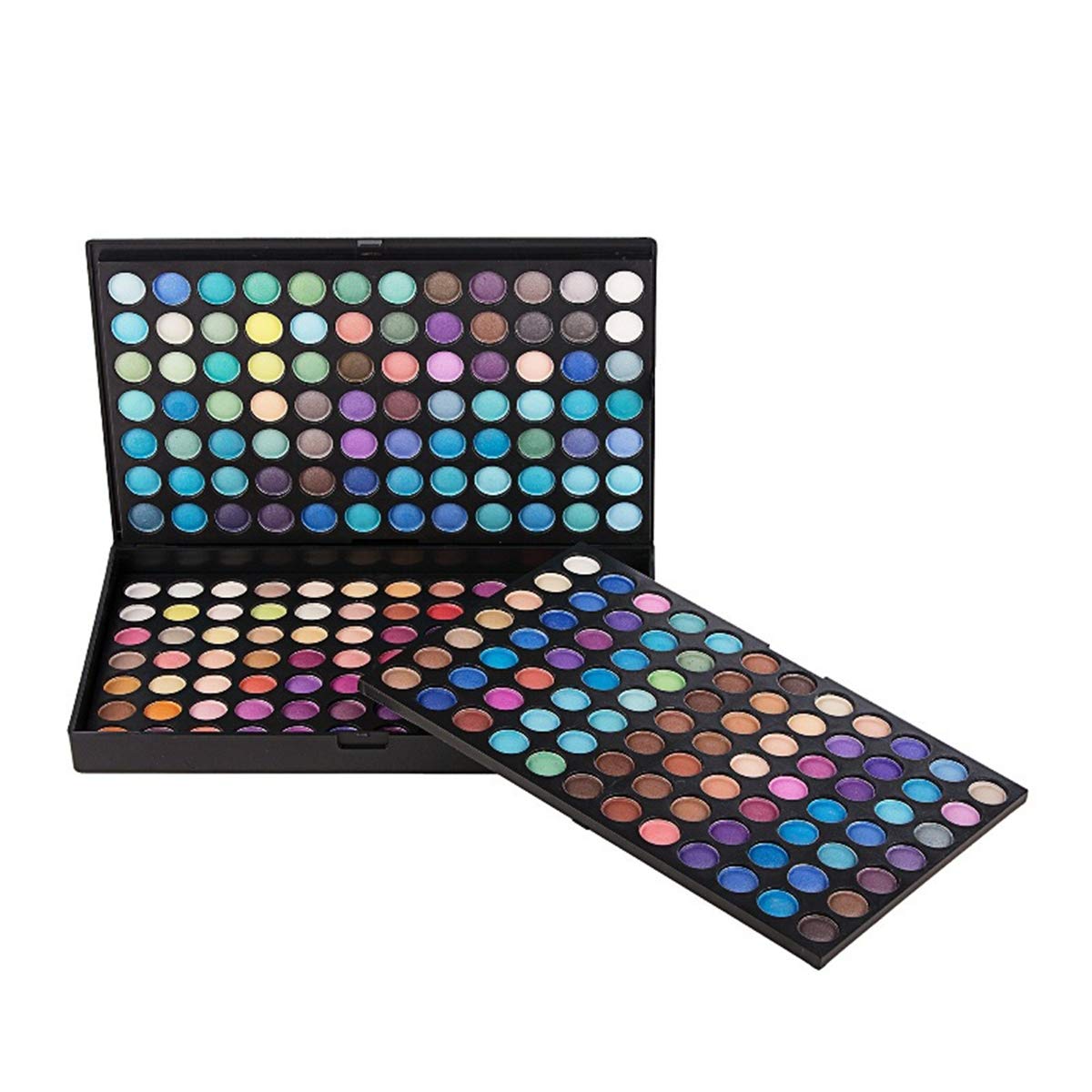 Pure Vie Professional 252 Colors Highlight Eyeshadow Palette Makeup Contouring Kit - Highly Pigmented Nudes Warm Natural Matte Shimmer Cosmetic Eye Shadows Pallet Powder Palette