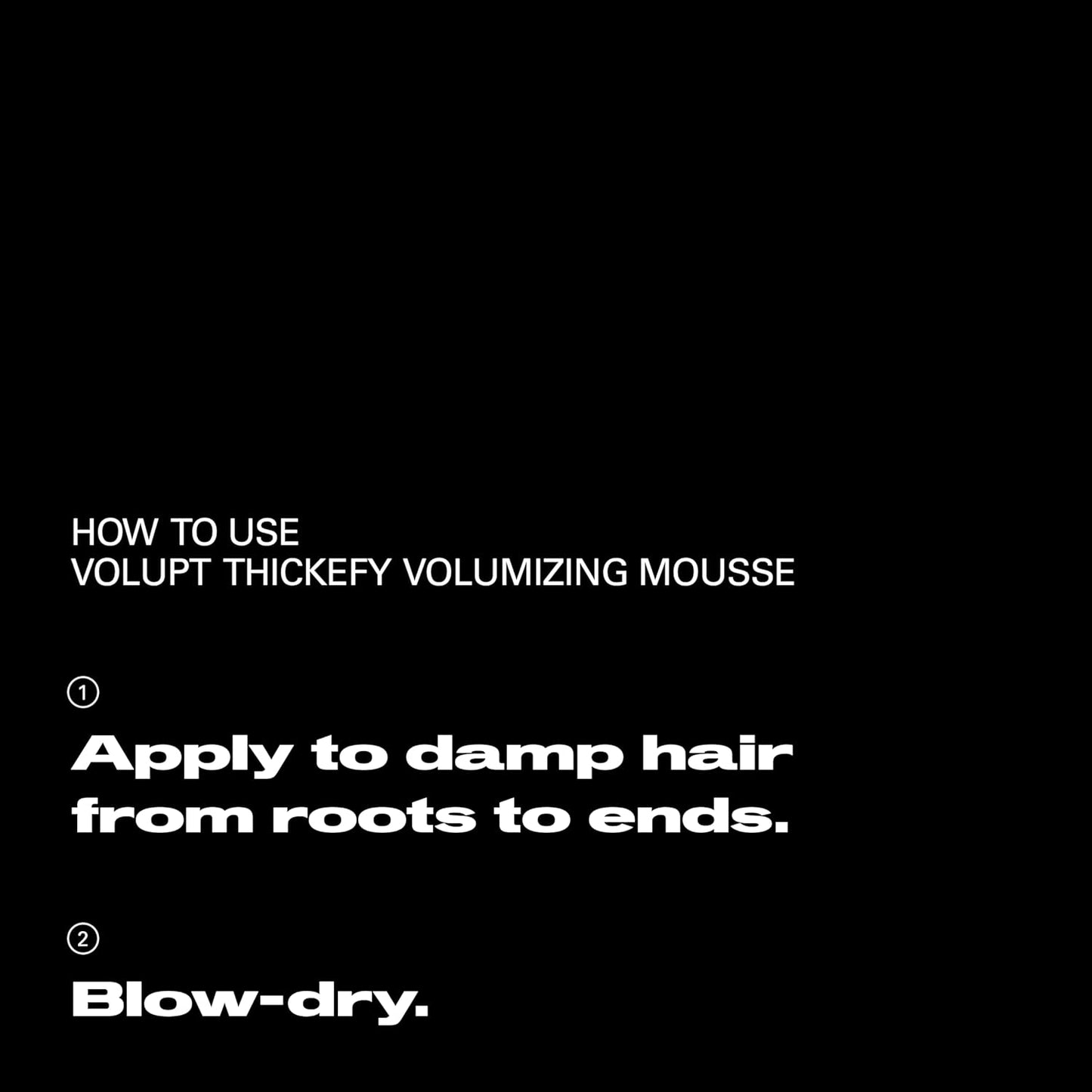 Sebastian Professional Volupt Thickefy Mousse - Volumizing Styling for Fine Hair | Flexible Hold | 6.4 fl oz