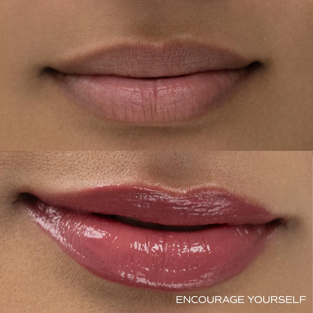 Your Best Self Peptide Lip Gloss - Non-Sticky, High Shine Formula with Hyaluronic Acid & Peptides