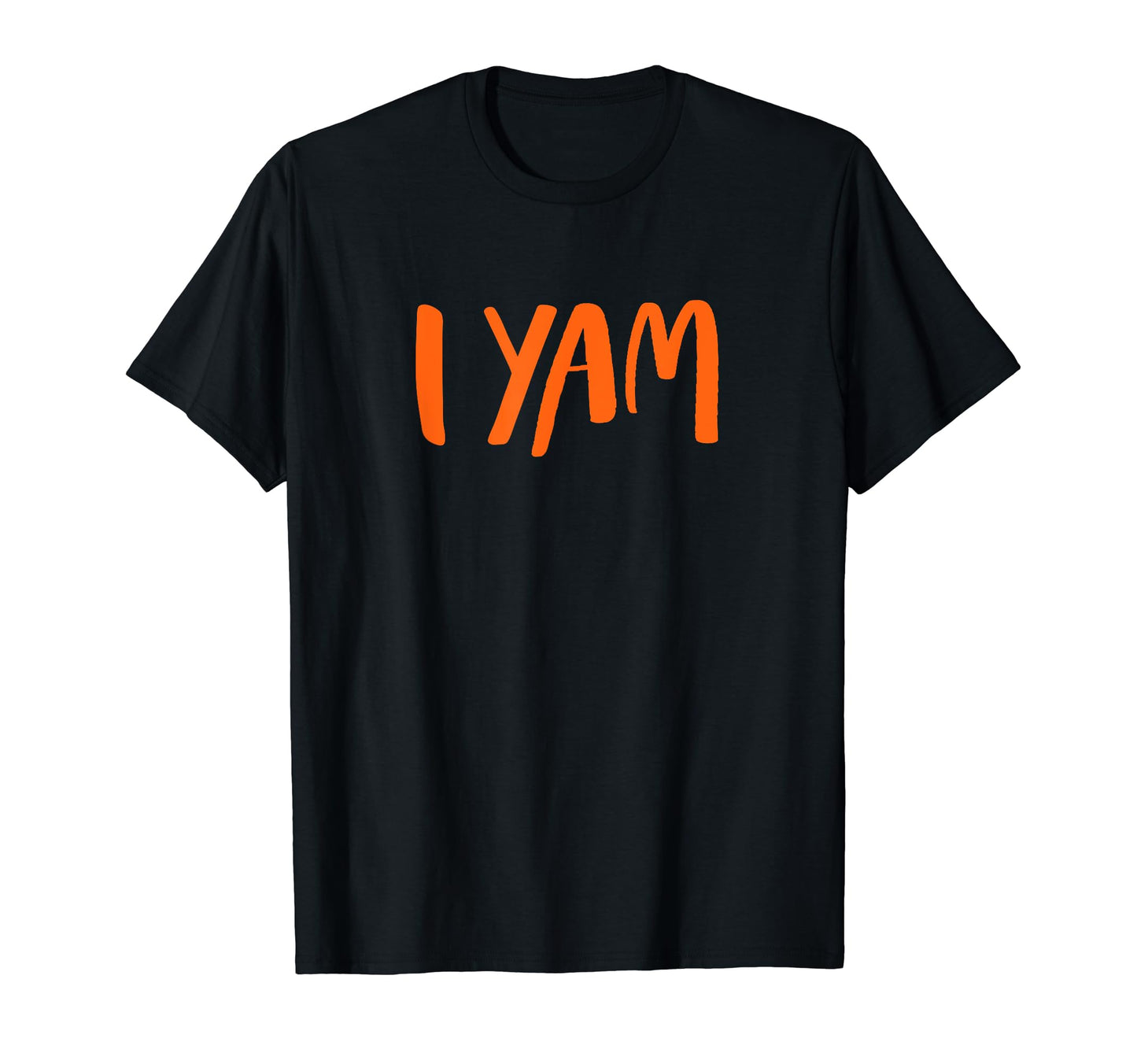 I Yam Funny Thanksgiving Halloween Matching Couple Gift T-Shirt