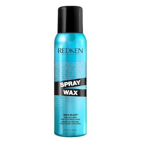 Redken Spray Wax - Invisible Texture Mist for All Hair Types | High Impact Finishing Spray for Volume & Dimension