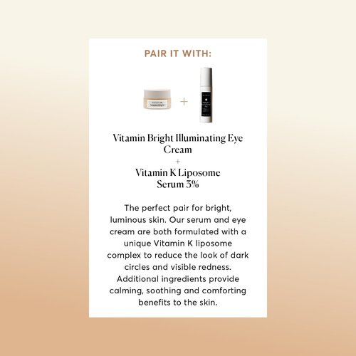 Naturium Vitamin Bright Eye Cream - Illuminating Under Eye Repair for Dark Circles | Light/Medium, 0.5 oz