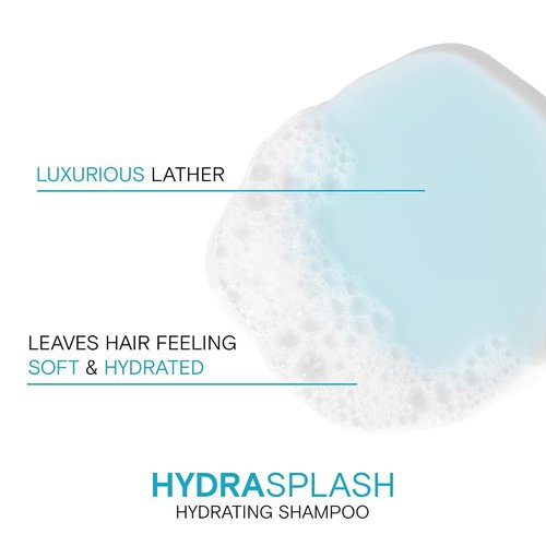 Joico HydraSplash Hydrating Shampoo - Replenish Moisture for Fine to Medium Dry Hair | Infused with Sea Kelp & Coconut Water