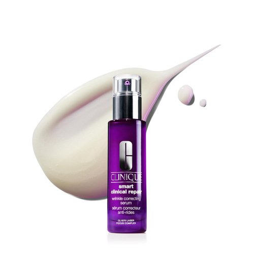 Clinique Smart Clinical Repair Anti-Aging Face Serum - Hydrating with Hyaluronic Acid & Peptides | All Skin Types