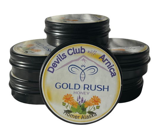 Devil's Club Salve | Arnica Balm | Devil's Club Salve with Arnica 2X Strength | Skin, Muscle and Joint Soothing from Nature