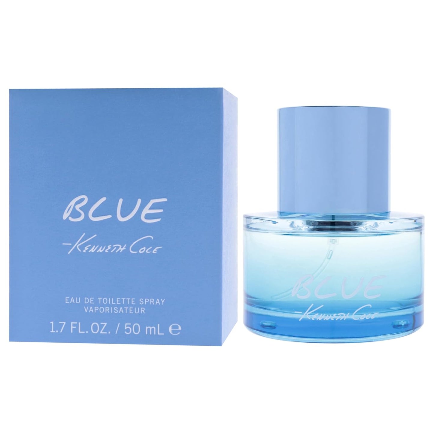 Kenneth Cole Blue Cologne - Refreshing Eau De Toilette Spray for Men | 3.4 oz