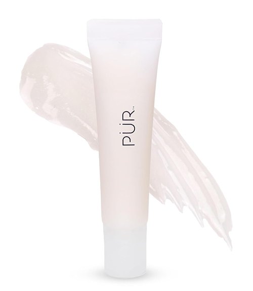PÜR MINERALS Hydrating Lip Balm - Peptide-Infused, High-Shine Moisturizer for Soft, Smooth Lips - 0.5 Oz