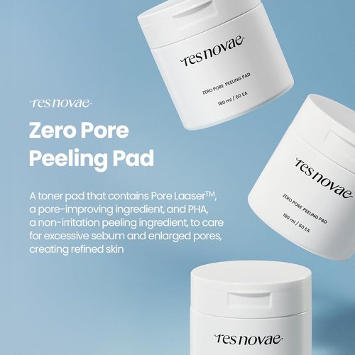 Regine Switzerland Peeling Toner Pads - 60 Count for Blackhead Removal & Pore Minimizing