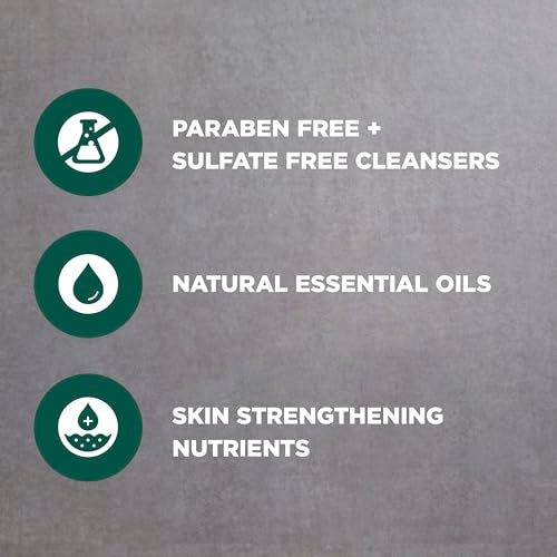 Dove Men+Care Eucalyptus Body and Face Scrub Deeply Exfoliates for Hydrated & Nourished Skin 100% Gentle Cleanser, No Sulfate Cleansers or Parabens