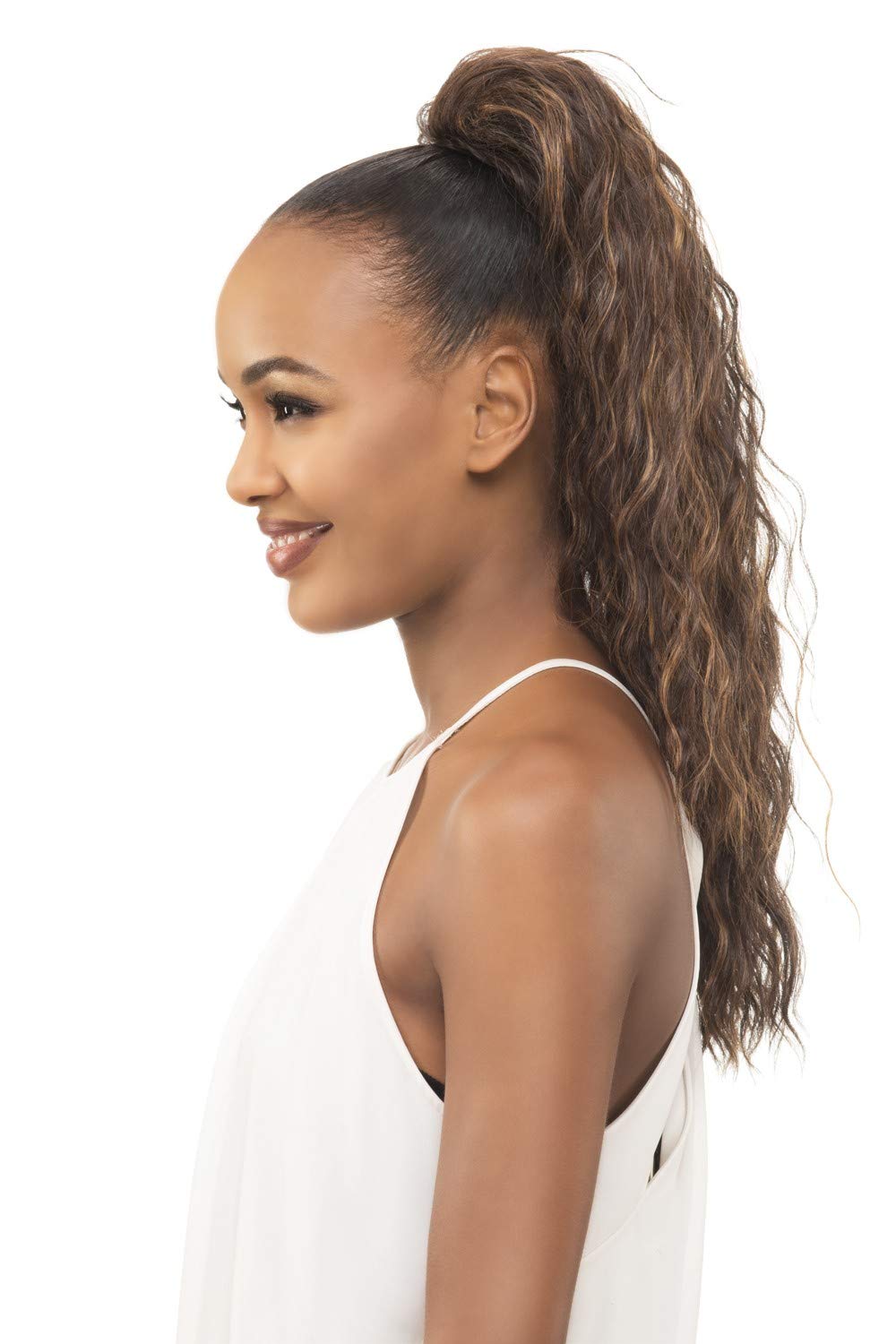 Vivica A. Fox PB-OLIVIA Pocket Bun, New Futura Synthetic Fiber in Color 1B