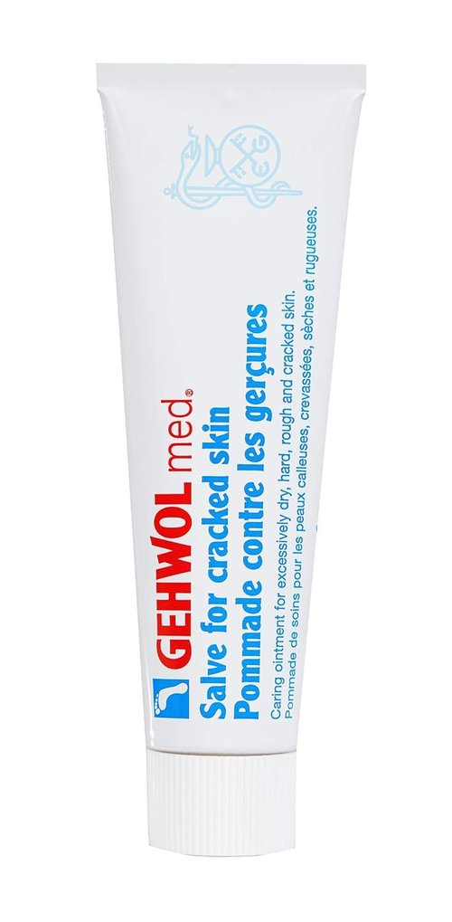 GEHWOL Med Cracked Skin Salve - Intensive Moisturizing Treatment, 2.6 oz.