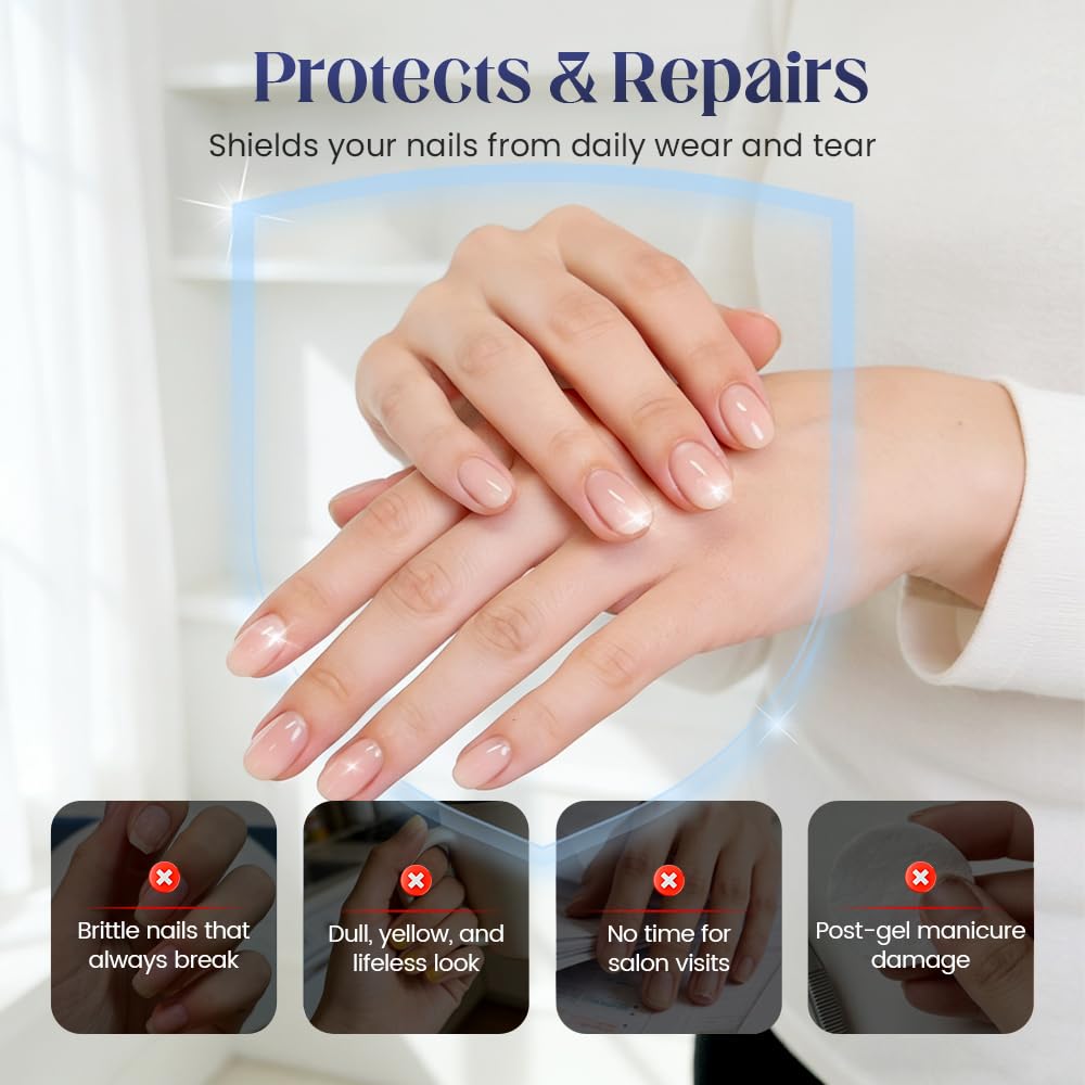 Keratin Nail Care Oil, Keratin & Amino Acid Nail Strengthening Oil, 3-Day Intensive Care for Dry & Brittle Nails, Fast Hydration & Repair Treatment (1pcs)