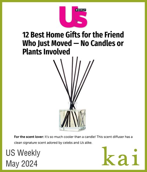 Kai Reed Diffuser - Fresh Gardenia Scent in White Exotics, 6.75 Fl Oz | Long-Lasting & Vegan Inspired by Hawaiian Memories