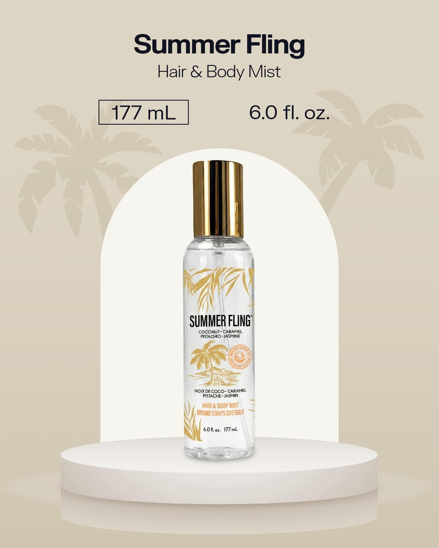 Summer Fling Hair & Body Mist, 6.0 fl. oz
