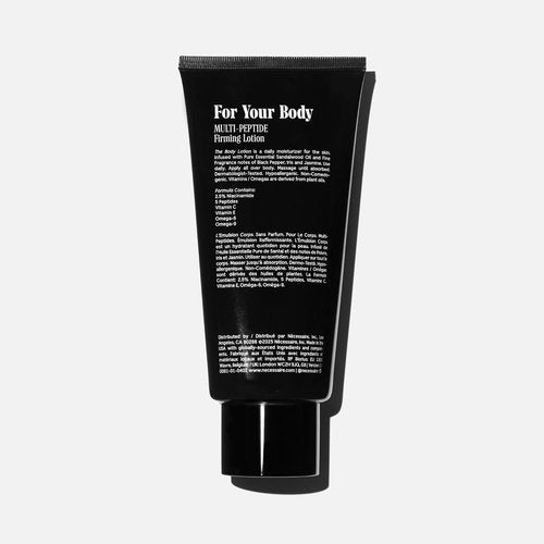 Nécessaire The Body Lotion - Santal Multi-Peptide Firming Moisturizer for Sensitive Skin | 200ml/6.8 fl oz