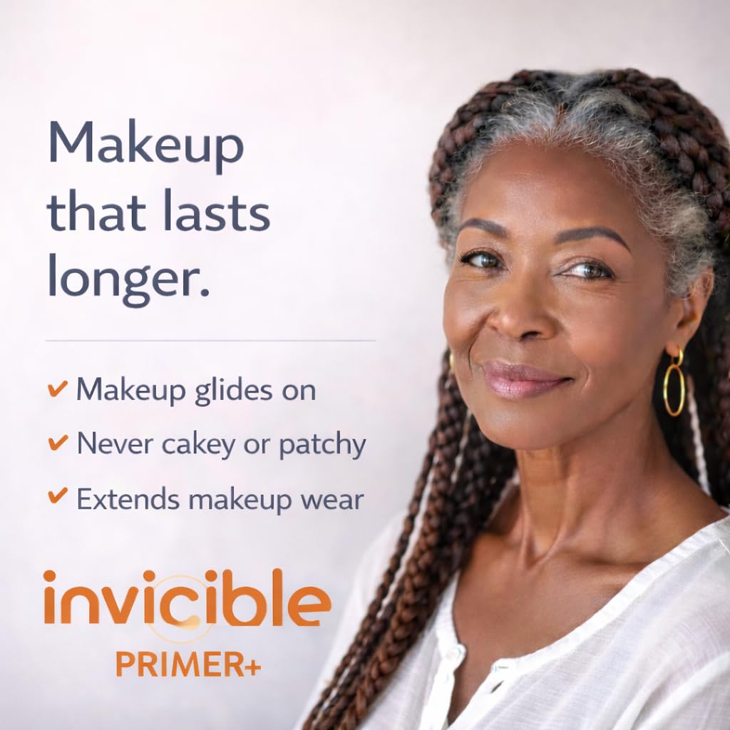 Skiennix Face Primer - Brightening & Illuminating with 17% Vitamin C | Smooths Skin Tone, 1fl oz